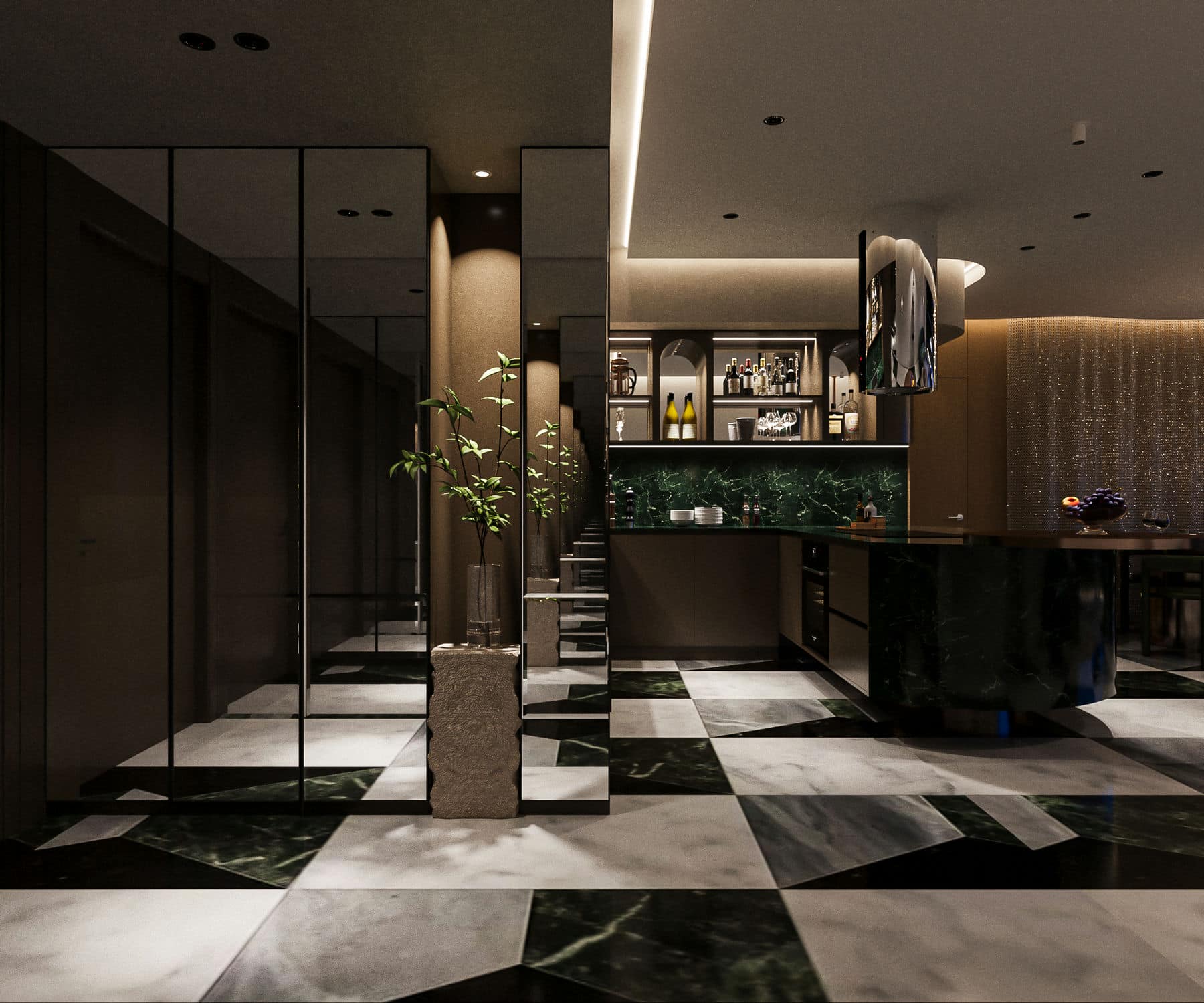 THIẾT KẾ KHÔNG GIAN VIP PRIVATE DINING